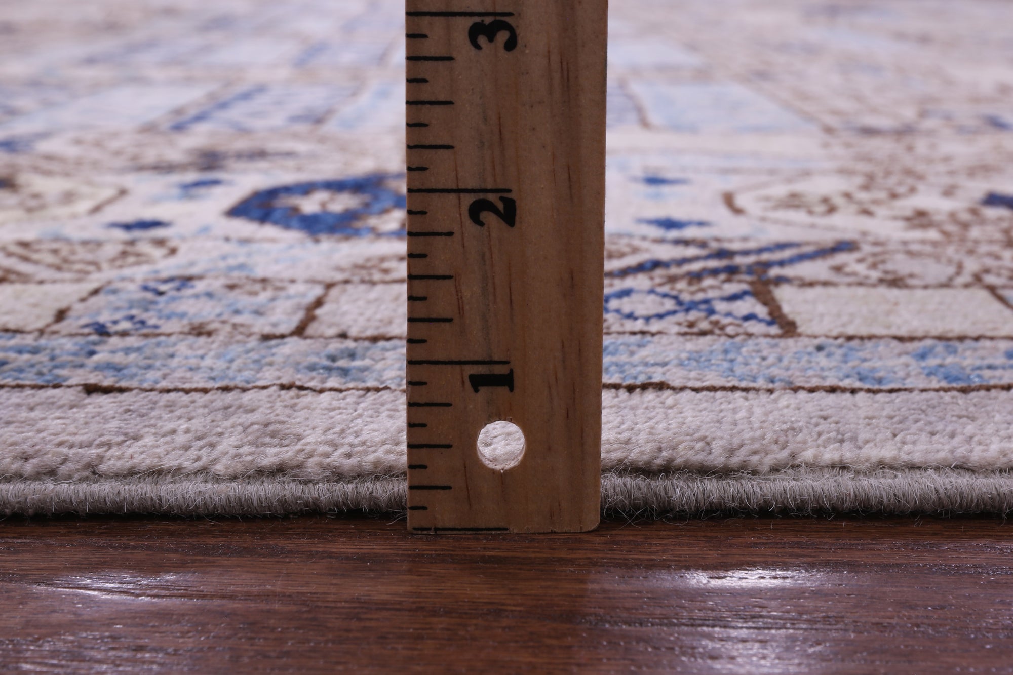 Turkmen Ersari Handmade Wool Rug - 7' 10" X 9' 11" - Golden Nile