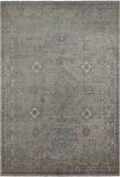Grey Turkish Oushak Hand Knotted Wool Rug - 9' 9" X 14' 3"