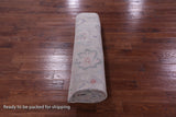 Ivory Turkish Oushak Handmade Wool Rug - 8' 11" X 11' 11" - Golden Nile
