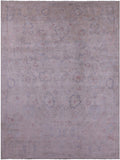 Ivory Turkish Oushak Handmade Wool Rug - 8' 11" X 11' 11" - Golden Nile