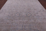 Ivory Turkish Oushak Handmade Wool Rug - 8' 11" X 11' 11" - Golden Nile