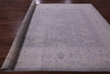 Grey Turkish Oushak Hand Knotted Wool Rug - 8' 9" X 12' 2" - Golden Nile