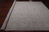 Ivory Turkish Oushak Hand Knotted Wool Rug - 9' 10" X 13' 9"