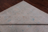 Ivory Turkish Oushak Hand Knotted Wool Rug - 8' 11" X 12' 0"