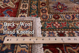 Super Kazak Hand Knotted Wool Rug - 9' 0" X 12' 9" - Golden Nile