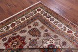 Super Kazak Handmade Wool Rug - 8' 1" X 10' 6" - Golden Nile