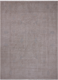Ivory Turkish Oushak Hand Knotted Wool Rug - 7' 9" X 10' 4"