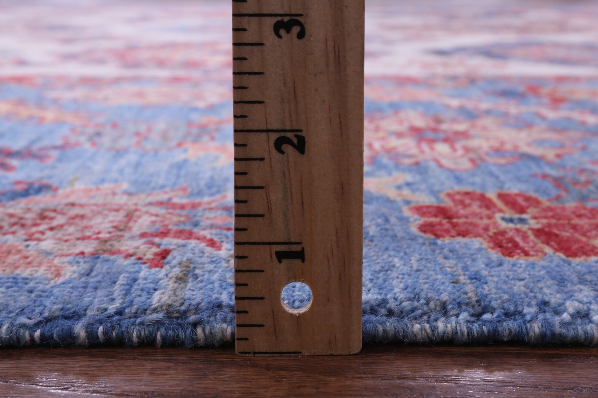 Ivory Super Kazak Handmade Wool Rug - 8' 0" X 9' 7" - Golden Nile