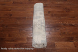 Ivory Turkish Oushak Handmade Wool Rug - 8' 2" X 9' 9"