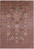 Super Kazak Hand Knotted Wool Rug - 8' 2" X 11' 8" - Golden Nile