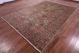 Super Kazak Hand Knotted Wool Rug - 8' 2" X 11' 8" - Golden Nile