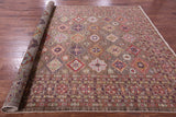 Super Kazak Hand Knotted Wool Rug - 8' 2" X 11' 8" - Golden Nile