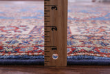 Blue Super Kazak Hand Knotted Wool Rug - 8' 1" X 10' 2" - Golden Nile