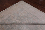 Turkish Oushak Hand Knotted Wool Rug - 9' 0" X 11' 11"