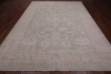 Turkish Oushak Hand Knotted Wool Rug - 9' 0" X 11' 11"
