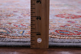 Grey Super Kazak Hand Knotted Wool Rug - 8' 1" X 10' 7" - Golden Nile