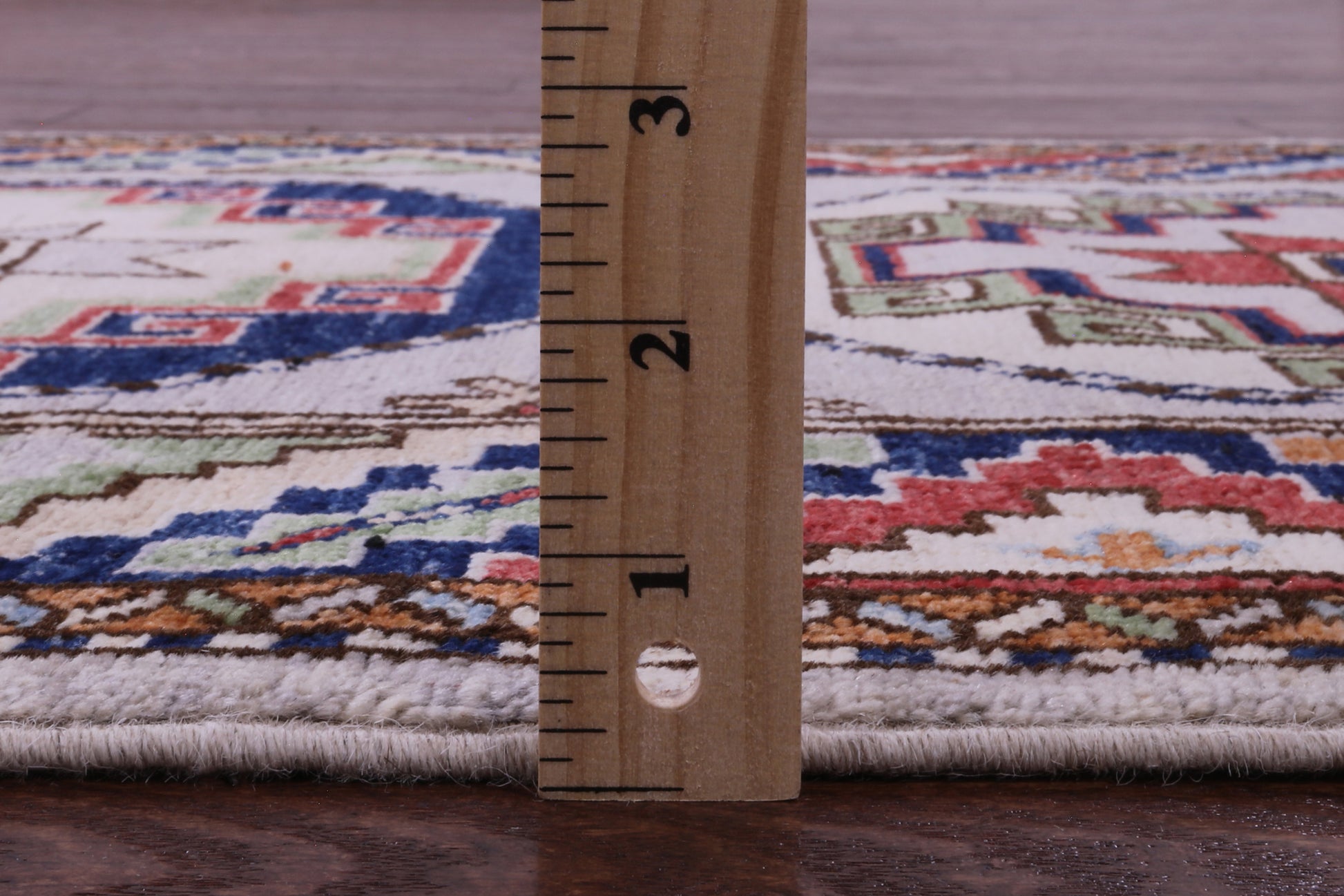 Grey Turkmen Ersari Hand Knotted Wool Runner Rug - 2' 9" X 9' 11" - Golden Nile