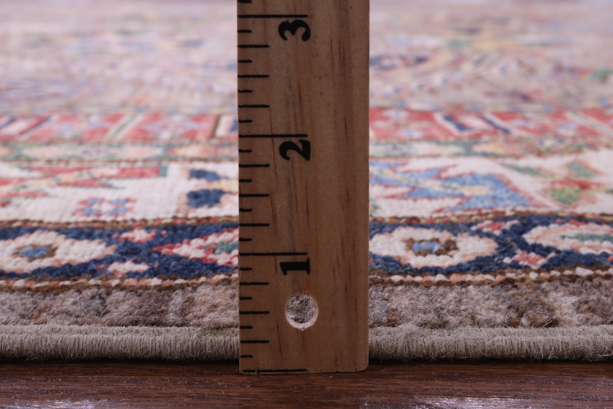 Super Kazak Hand Knotted Wool Rug - 8' 2" X 11' 1" - Golden Nile