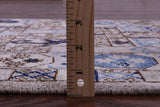 Grey Turkmen Ersari Hand Knotted Wool Runner Rug - 2' 9" X 11' 11" - Golden Nile