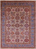 Super Kazak Hand Knotted Wool Rug - 8' 1" X 10' 10" - Golden Nile