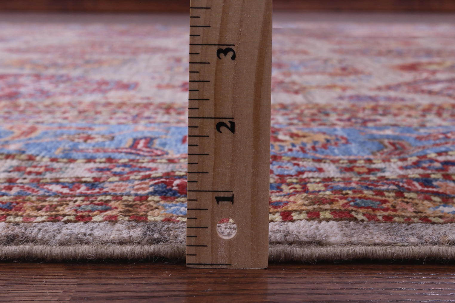 Super Kazak Hand Knotted Wool Rug - 8' 1" X 10' 10" - Golden Nile