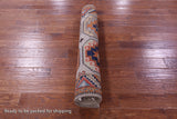 Turkmen Ersari Hand Knotted Wool Runner Rug - 4' 0" X 10' 3" - Golden Nile