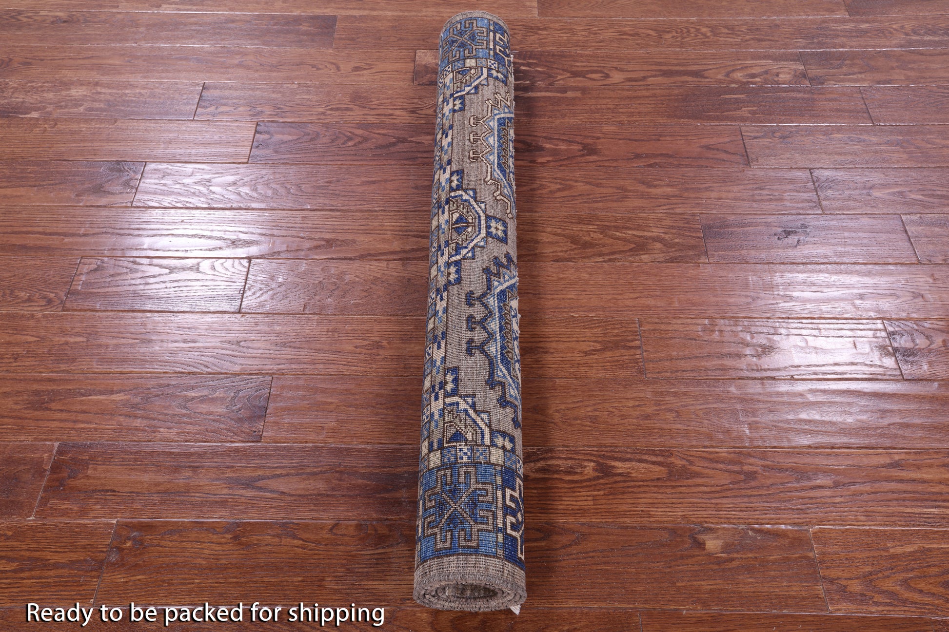 Turkmen Ersari Hand Knotted Wool Rug - 4' 1" X 5' 9" - Golden Nile