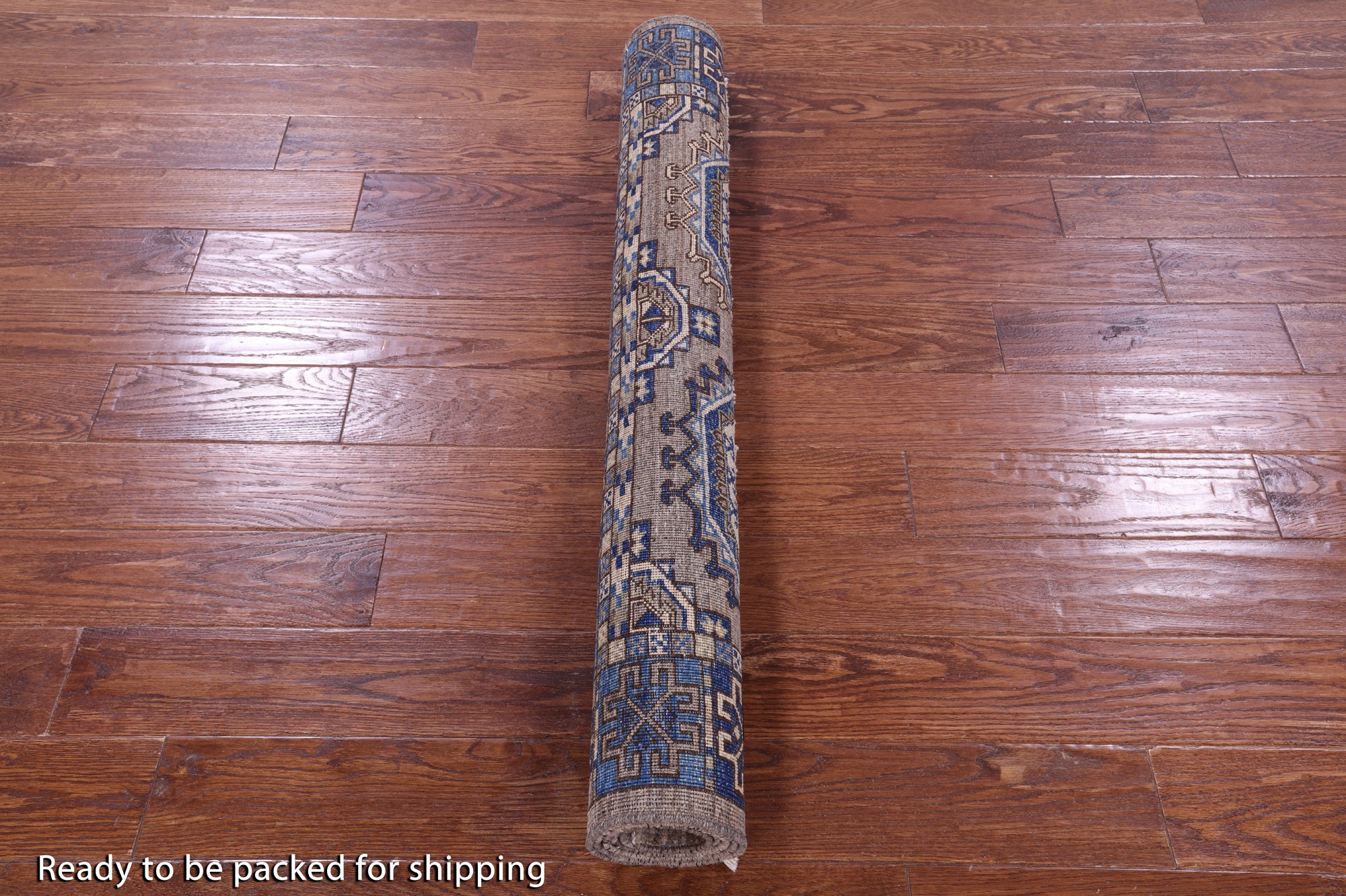 Turkmen Ersari Hand Knotted Wool Rug - 4' 1" X 5' 9" - Golden Nile