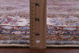 Grey Super Kazak Hand Knotted Wool Rug - 8' 2" X 10' 5" - Golden Nile