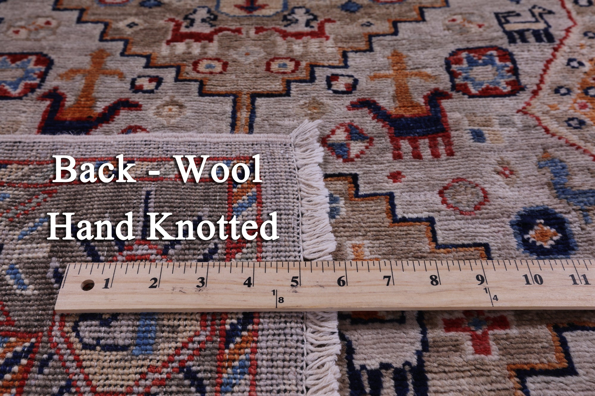 Persian Fine Serapi Handmade Wool Rug - 3' 0" X 4' 9" - Golden Nile