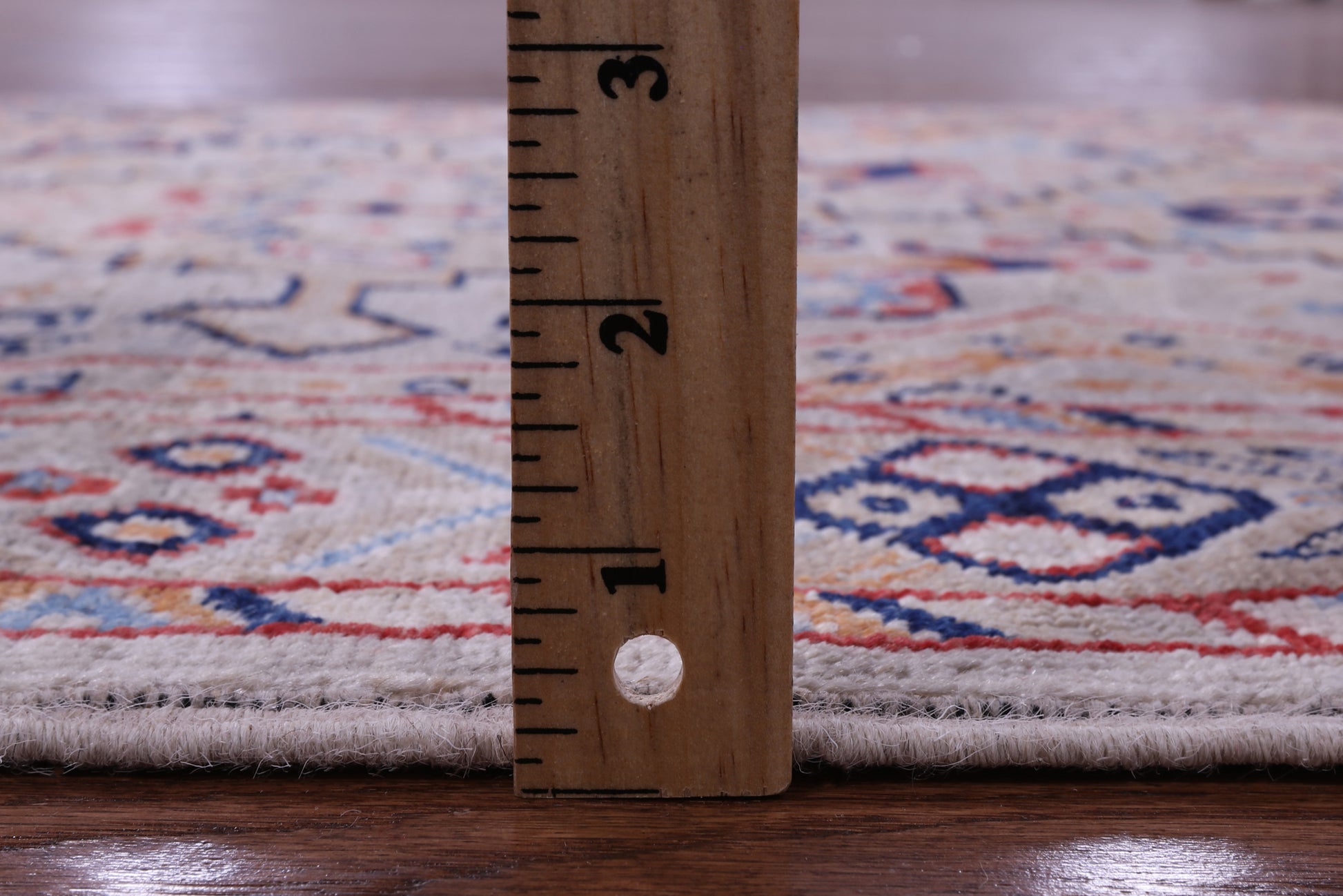 Persian Fine Serapi Handmade Wool Rug - 3' 0" X 4' 9" - Golden Nile