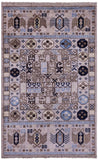 Turkmen Ersari Hand Knotted Wool Rug - 3' 1" X 4' 9" - Golden Nile