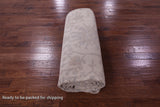 Ivory Turkish Oushak Handmade Wool Rug - 12' 2" X 15' 5" - Golden Nile