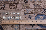 Turkmen Ersari Hand Knotted Wool Rug - 3' 2" X 4' 11" - Golden Nile