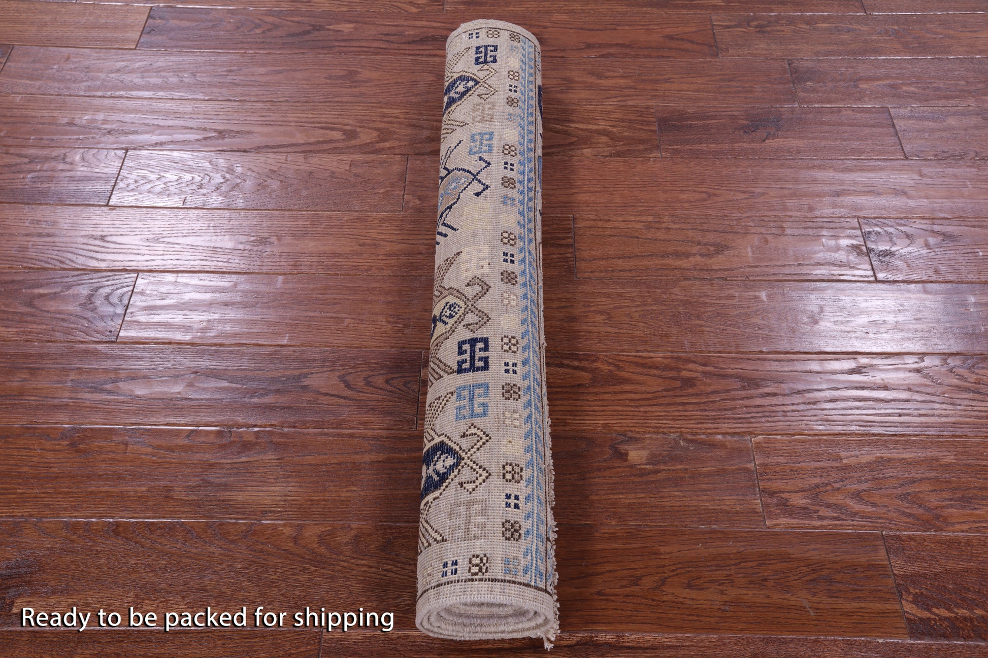 Turkmen Ersari Hand Knotted Wool Rug - 3' 2" X 4' 11" - Golden Nile