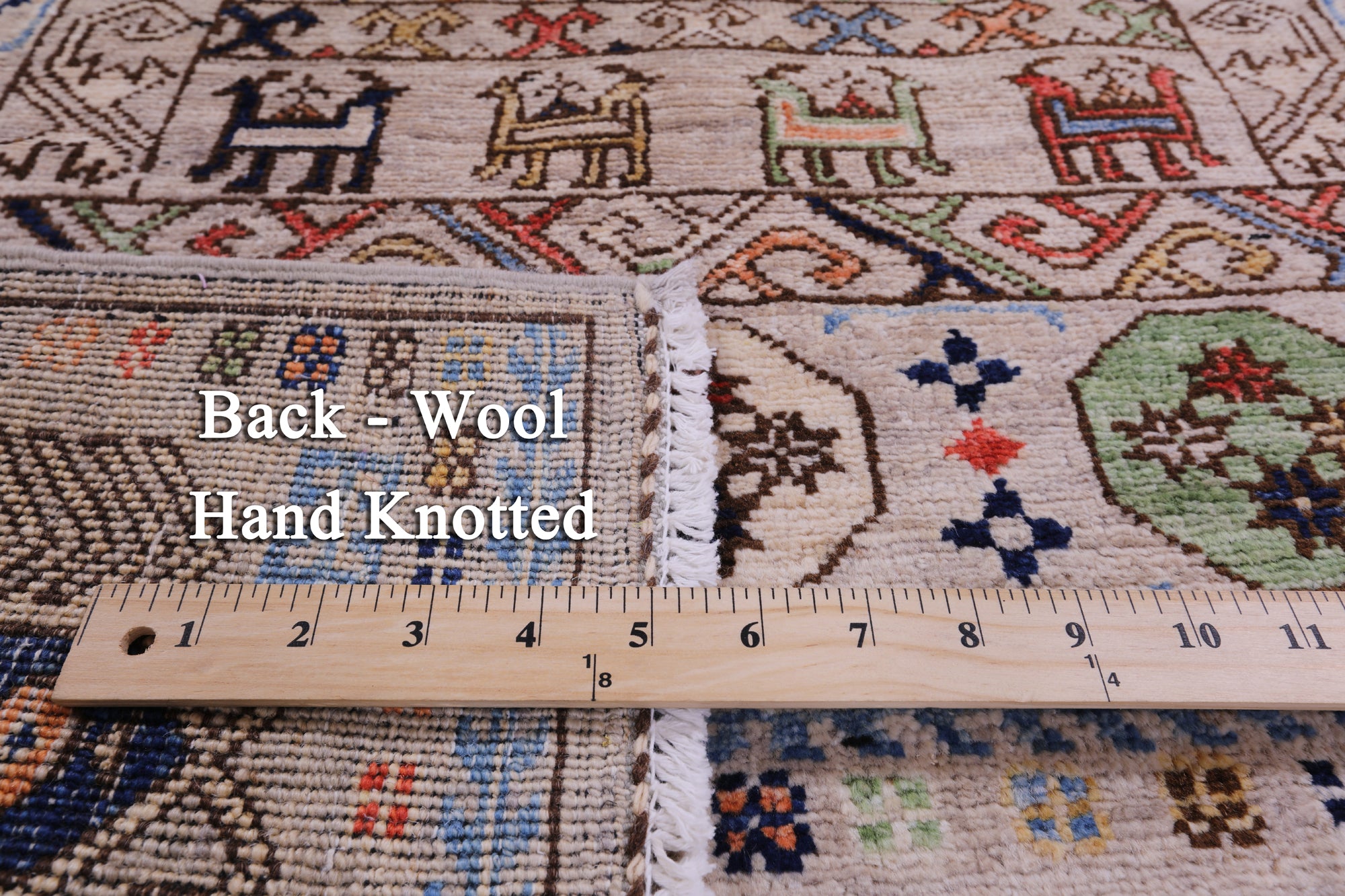 Turkmen Ersari Hand Knotted Wool Rug - 2' 11" X 5' 3" - Golden Nile