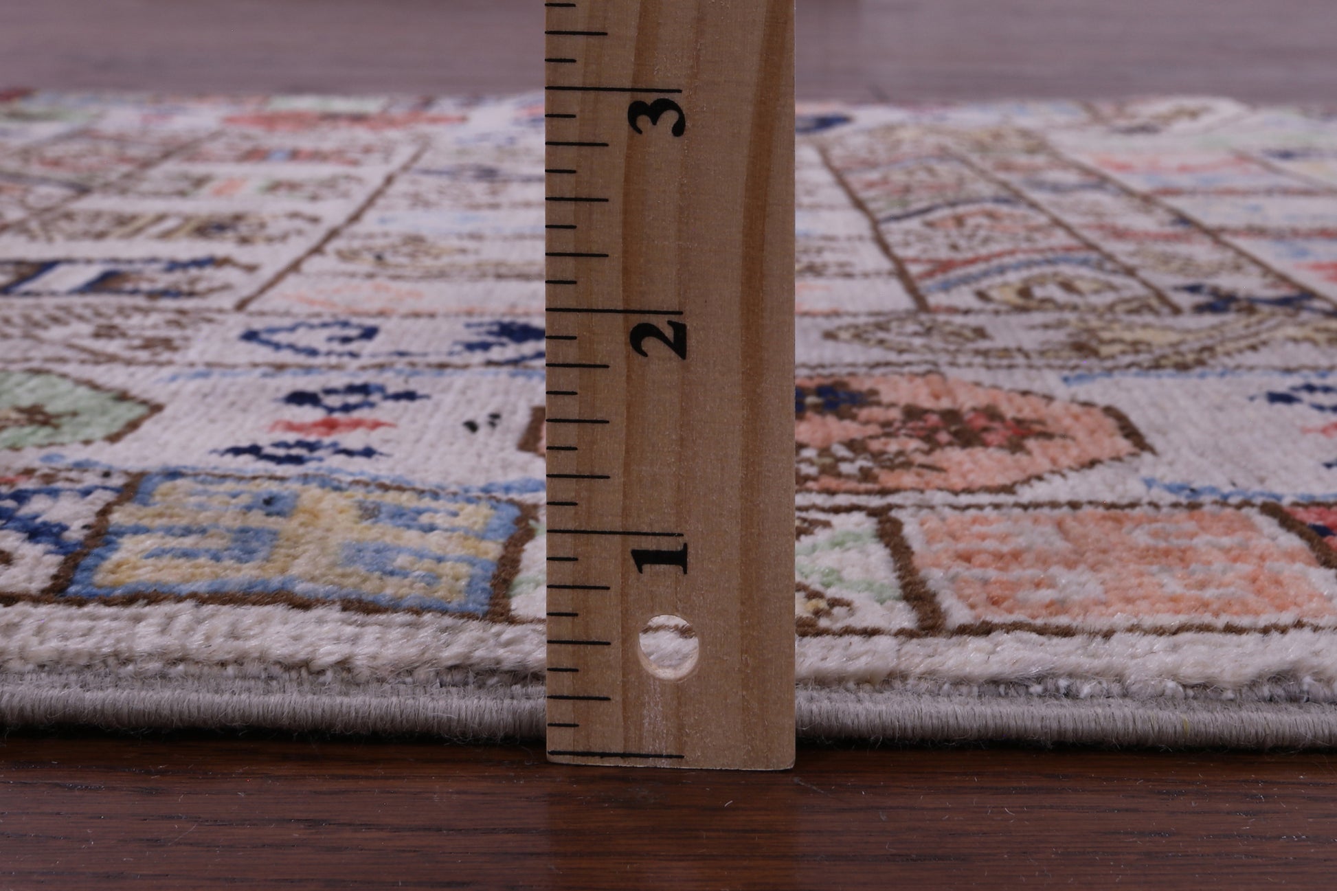 Turkmen Ersari Hand Knotted Wool Rug - 2' 11" X 5' 3" - Golden Nile