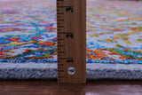 Blue Persian Ziegler Hand Knotted Wool & Silk Rug - 11' 8" X 15' 0" - Golden Nile