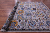 Grey Persian Tabriz Hand Knotted Wool Rug - 11' 11" X 17' 6" - Golden Nile