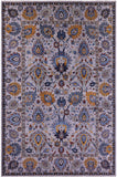 Grey Persian Tabriz Hand Knotted Wool Rug - 11' 11" X 17' 6" - Golden Nile