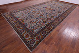 Persian Fine Serapi Hand Knotted Wool Rug - 9' 11" X 20' 0" - Golden Nile