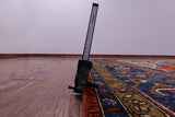 Rust Persian Fine Serapi Hand Knotted Wool Rug - 9' 11" X 13' 6" - Golden Nile