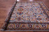 Persian Fine Serapi Hand Knotted Wool Rug - 8' 11" X 12' 2" - Golden Nile
