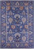 Blue Persian Tabriz Hand Knotted Wool Rug - 12' 0" X 17' 8" - Golden Nile