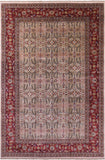 Ivory Turkish Hereke Handmade Wool Rug - 11' 9" X 17' 5" - Golden Nile