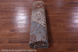 Ivory Square Persian Fine Serapi Hand Knotted Wool Rug - 8' 9" X 8' 10" - Golden Nile
