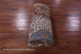 Ivory Persian Fine Serapi Handmade Wool Rug - 9' 11" X 13' 11" - Golden Nile