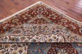 Ivory Persian Fine Serapi Handmade Wool Rug - 9' 11" X 13' 11" - Golden Nile