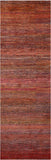 Savannah Grass Hand Knotted Wool & Silk Runner Rug - 2' 6" X 8' 0" - Golden Nile