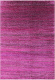 Pink Savannah Grass Hand Knotted Wool & Silk Rug - 9' 10" X 14' 0" - Golden Nile